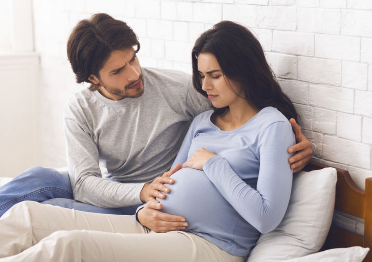 Support your pregnant partner and be vulnerable